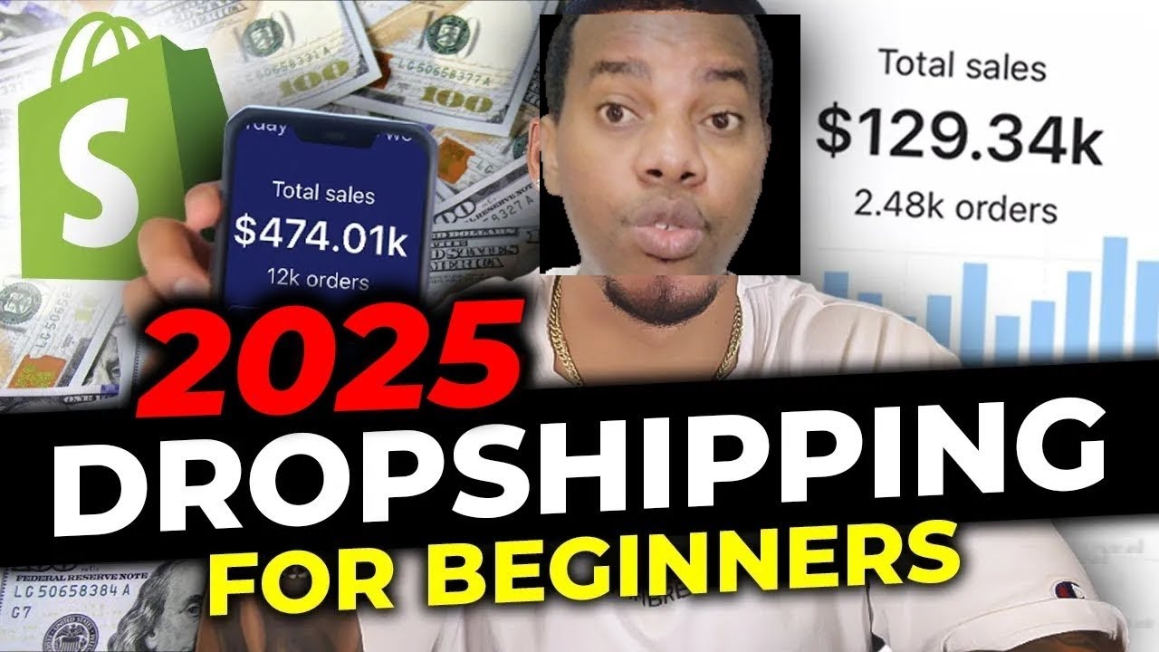 I Generated $4050/MONTH With Shopify - How To Start Shopify Dropshipping in 2025 (FOR BEGINNERS)