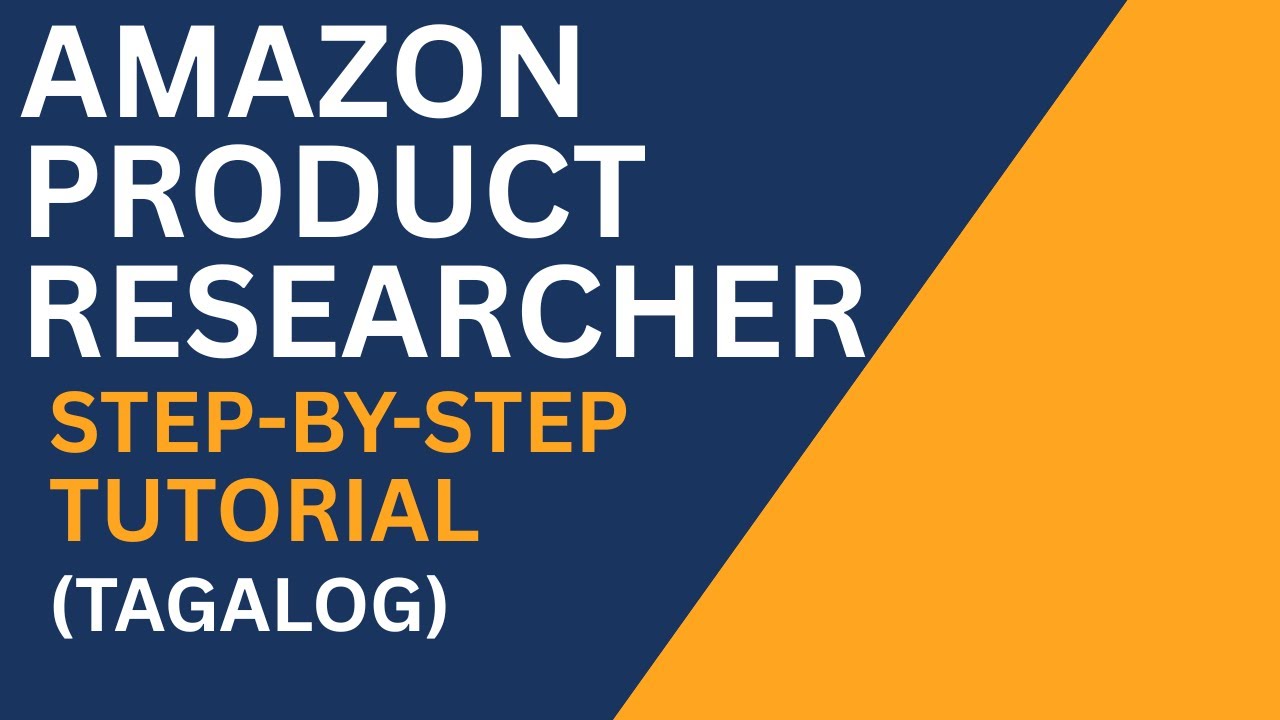 Amazon Product Researcher Tutorial 2025 | Online Jobs & Virtual Assistant | (Tagalog)