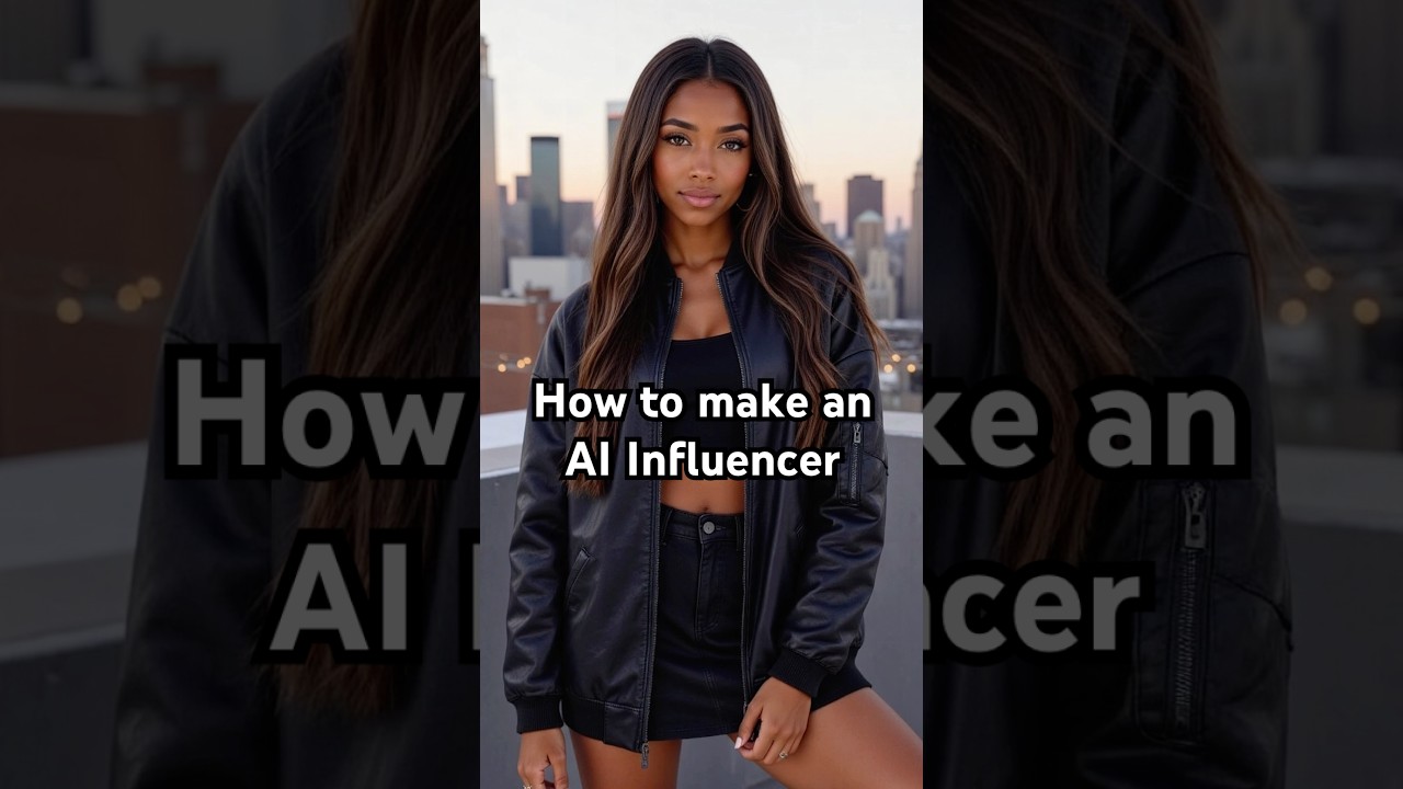 Create an AI Influencer in less than 60 seconds!
