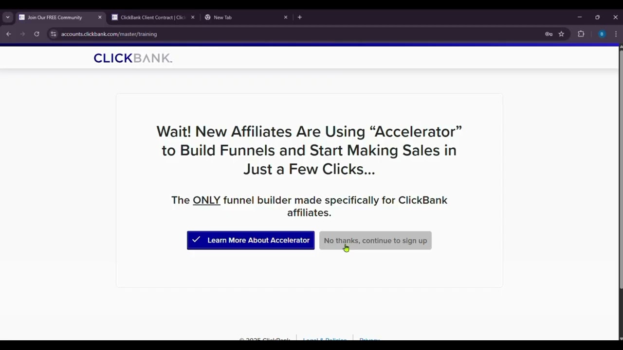 How to Create a ClickBank Account Step by Step (2025) | Beginners Guide || Affiliate Marketing