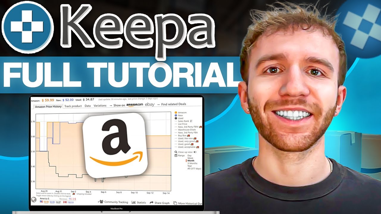 Keepa For Amazon FBA FULL Tutorial (2025)