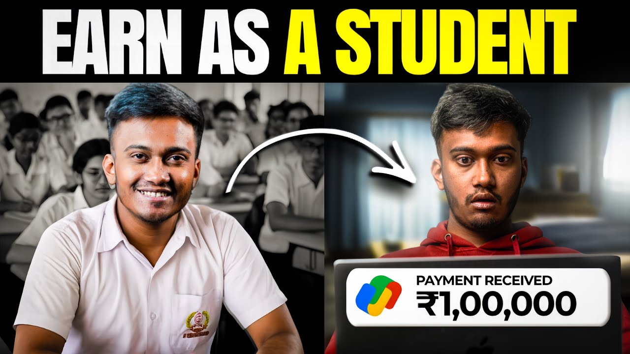 PROVEN Ways To Earn Rs 1 Lakh / Month For Students | Vaibhav Kadnar