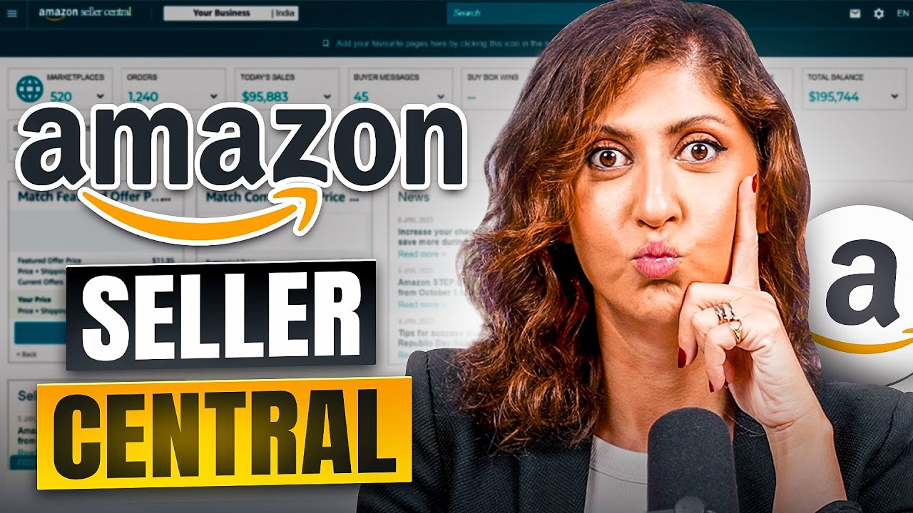How to navigate Amazon Seller Central in the UAE and KSA | Guide for Beginner Amazon FBA sellers