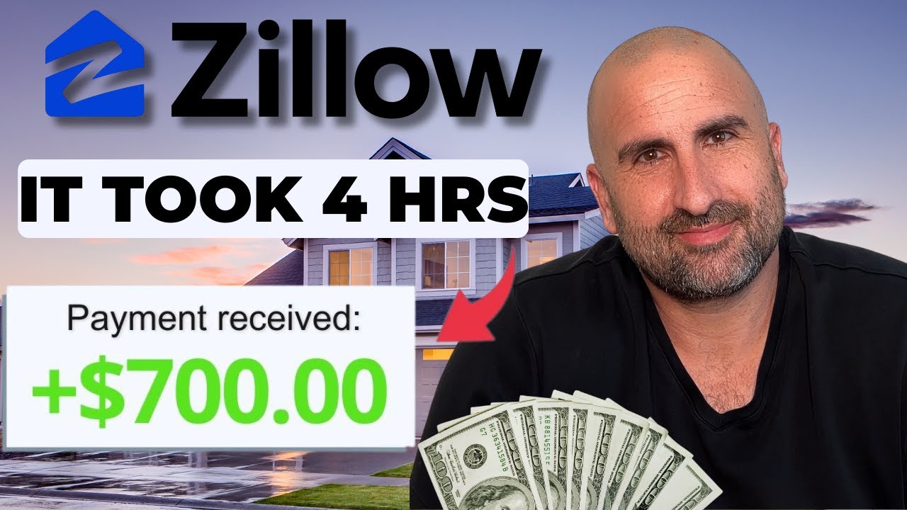 How to Make $500 a Day With Zillow in 5 Minutes! (Make Money Online)