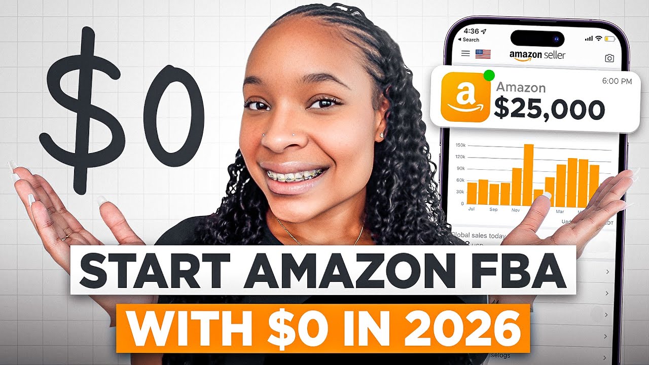 How to Start Amazon FBA with $0 in 2025 (Step-by-Step!)