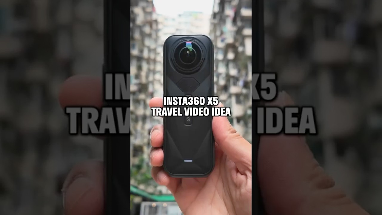 Insta360 X5 Easy Travel Video Idea