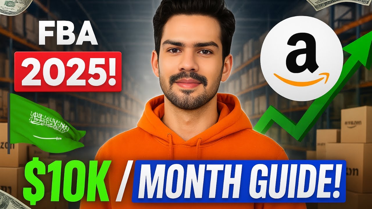 How to Start Amazon FBA from Saudi Arabia in 2025 | $10K/Month Step-by-Step Guide