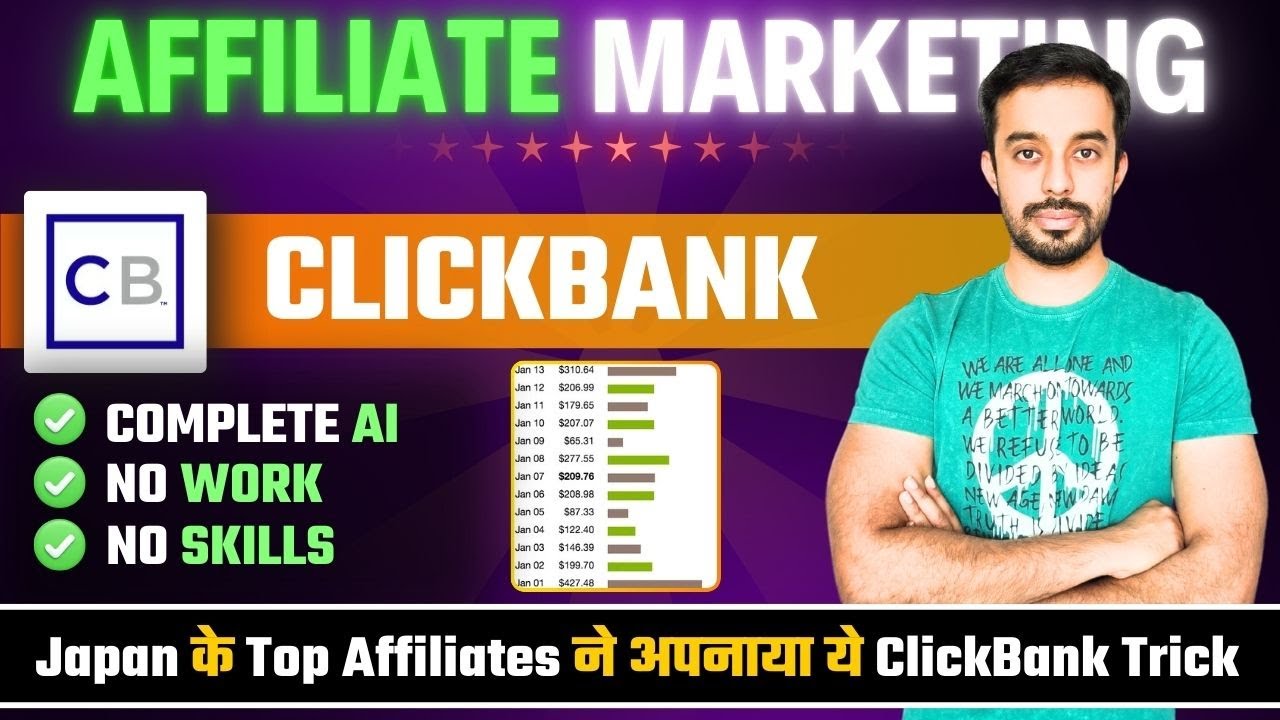 Clickbank Affiliate Marketing Step by Step Tutorial