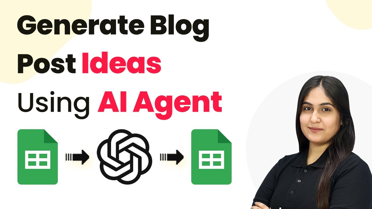 How to Generate Blog Post Ideas Using AI Agent