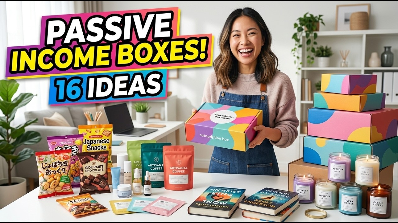 16 Subscription BOX Ideas That Make PASSIVE Income Every Month | Small Budget from Home