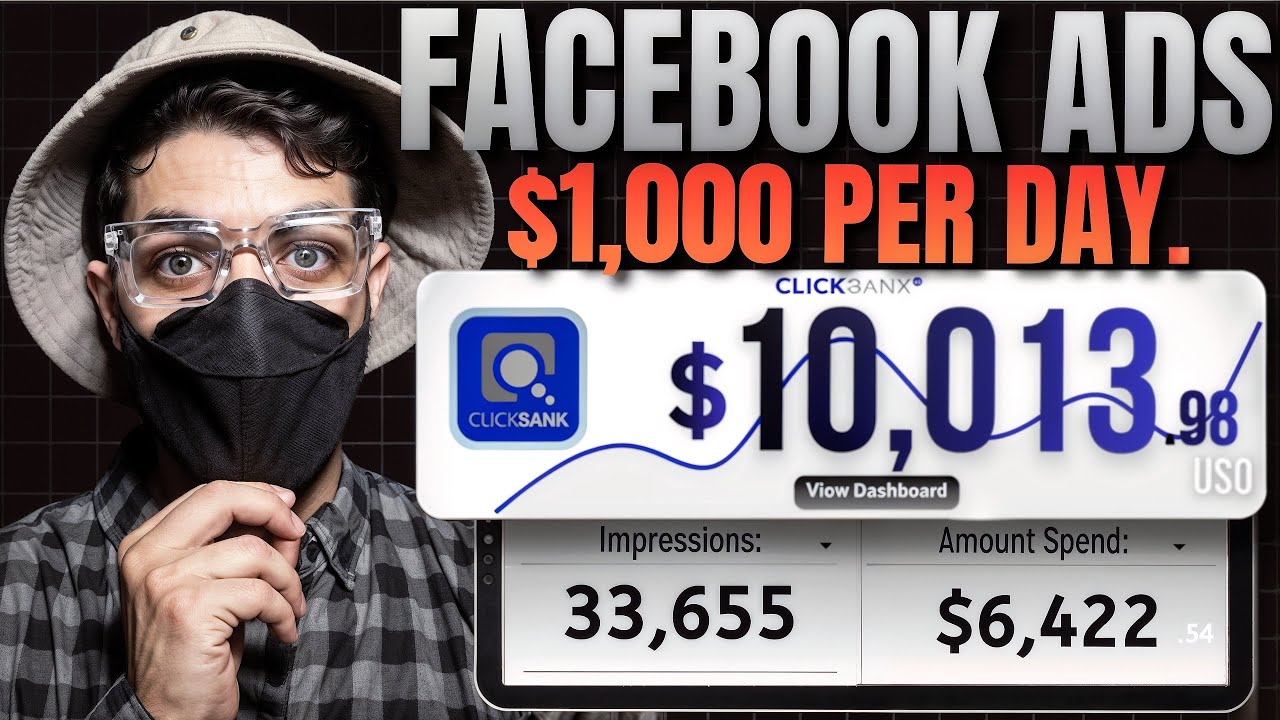 How To Hit $1k/Day with CLICKBANK Exact Process Behind Facebook Ads 2025